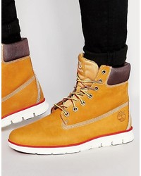 beige Stiefel von Timberland