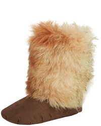 beige Stiefel von Woolsies