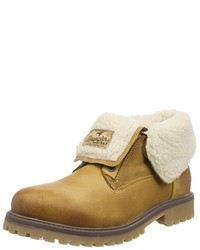 beige Stiefel von Wrangler