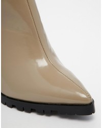 beige Stiefeletten von Asos