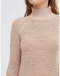 beige Strick Pullover von Vila