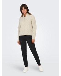 beige Strick Pullover von Only