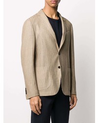 beige Strick Sakko von Lardini