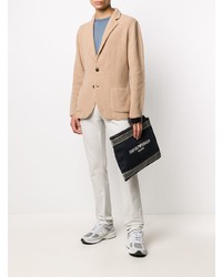 beige Strick Sakko von Lardini