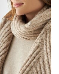 beige Strick Schal von Codello