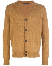 beige Strick Strickjacke von Siviglia