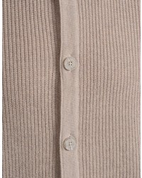 beige Strickjacke von Bexleys man