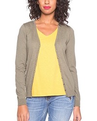 beige Strickjacke von Bonobo