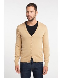 beige Strickjacke von Dreimaster