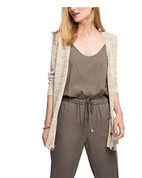 beige Strickjacke von edc by Esprit