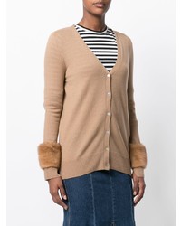 beige Strickjacke von Simonetta Ravizza