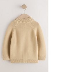 beige Strickjacke von next