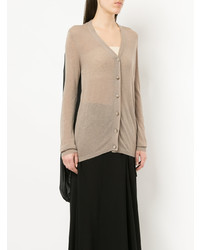 beige Strickjacke von Uma Wang