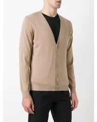 beige Strickjacke von Laneus