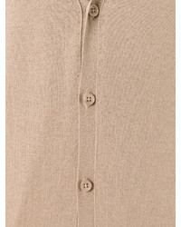 beige Strickjacke von Laneus