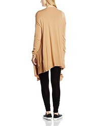 beige Strickjacke von Zabaione