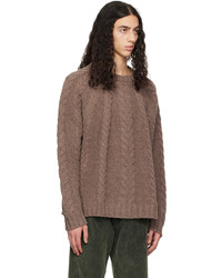 beige Strickpullover von Hope