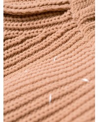 beige Strickpullover von Maison Margiela