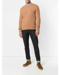 beige Strickpullover von Polo Ralph Lauren