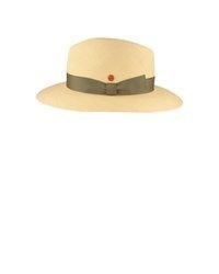 beige Strohhut von Mayser