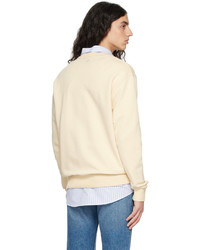 beige Sweatshirt von AMI Alexandre Mattiussi