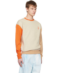 beige Sweatshirt von JW Anderson