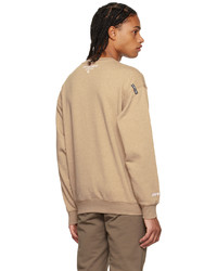 beige Sweatshirt von AAPE BY A BATHING APE