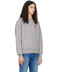 beige Sweatshirt von AMI Alexandre Mattiussi