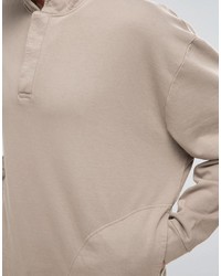 beige Sweatshirt von Asos