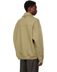 beige Sweatshirt von Wooyoungmi