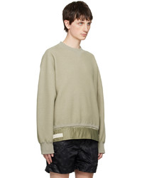 beige Sweatshirt von Sacai