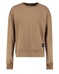 beige Sweatshirt von Sixth June