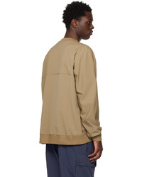 beige Sweatshirt von Nanamica