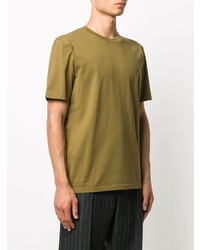 beige T-Shirt mit einem Rundhalsausschnitt von Maison Margiela