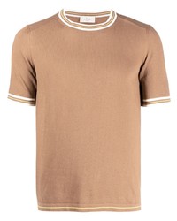 beige T-Shirt mit einem Rundhalsausschnitt von Altea