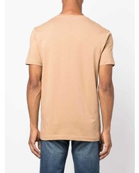 beige T-Shirt mit einem Rundhalsausschnitt von Iceberg