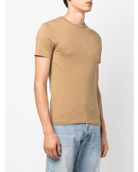 beige T-Shirt mit einem Rundhalsausschnitt von Polo Ralph Lauren