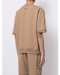 beige T-Shirt mit einem Rundhalsausschnitt von 3.1 Phillip Lim