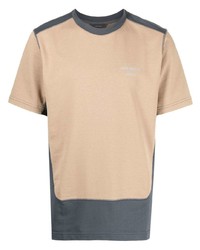 beige T-Shirt mit einem Rundhalsausschnitt von Norse Projects