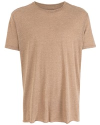 beige T-Shirt mit einem Rundhalsausschnitt von OSKLEN