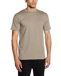 beige T-shirt von Fruit of the Loom