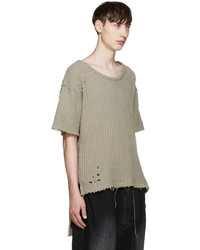 beige T-shirt von Miharayasuhiro