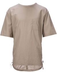 beige T-shirt von Monkey Time