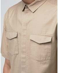 beige T-shirt von Weekday