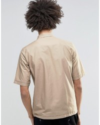 beige T-shirt von Weekday