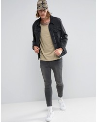 beige T-shirt von Asos