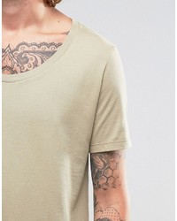 beige T-shirt von Asos