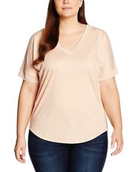 beige T-shirt von Triangle