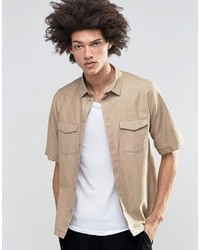 beige T-shirt von Weekday