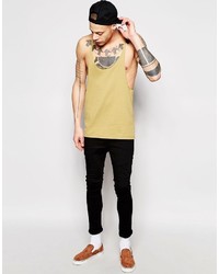 beige Trägershirt von Asos